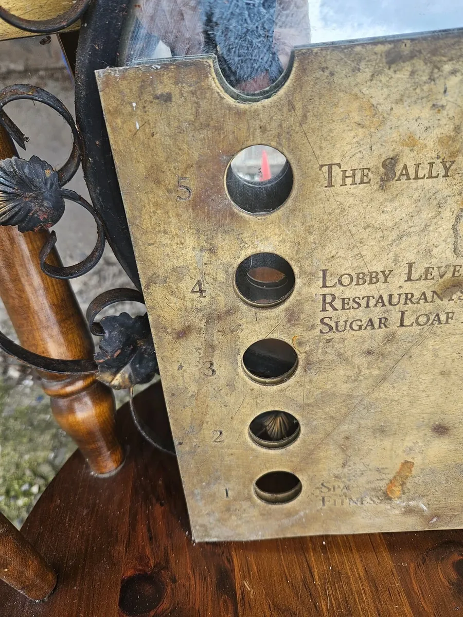 Vintage Brass Lift Elevator Floor Plate - Image 2