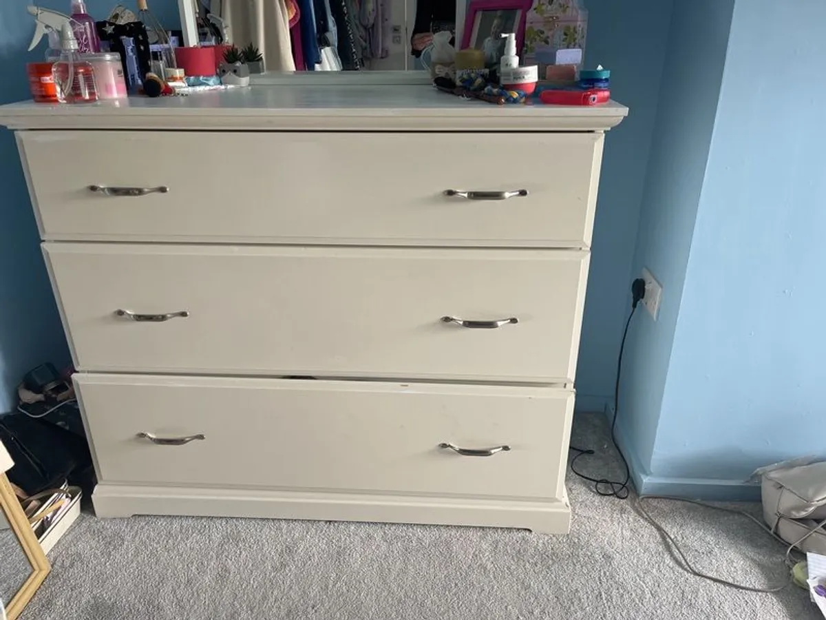 white chest of drawers - Image 2