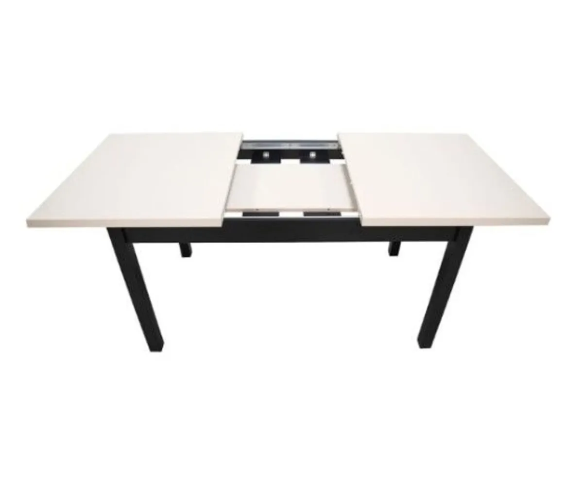 Sorven Extendable Dining Table 120 x 70 cm to 160 - Image 2