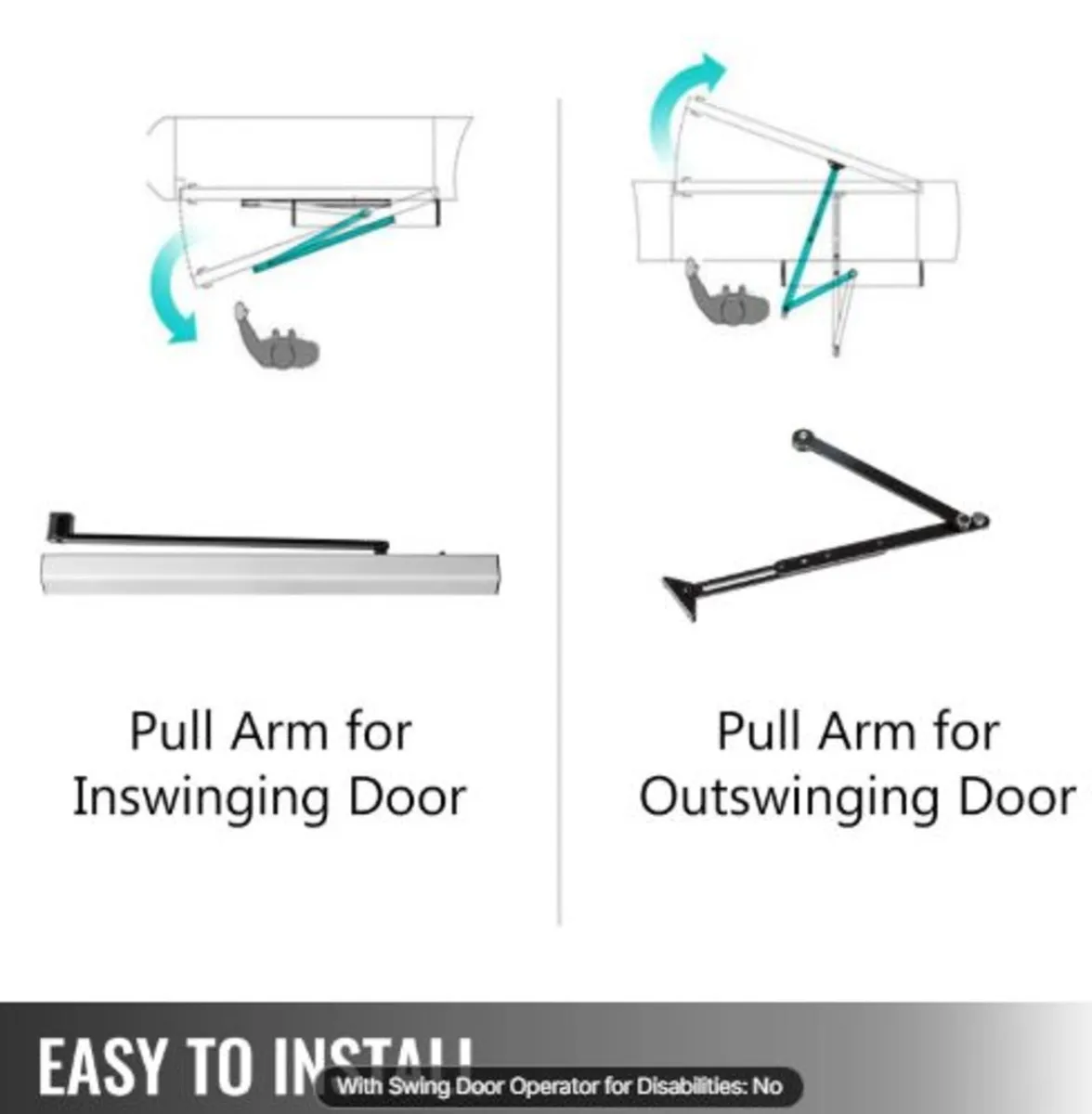 10 kg Electric Door Opener Closer 110-240V Automat - Image 4