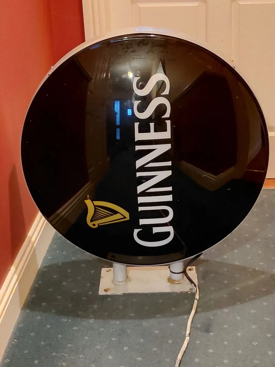 Original Guinness Outdoor Pub Light – Rare - Image 1