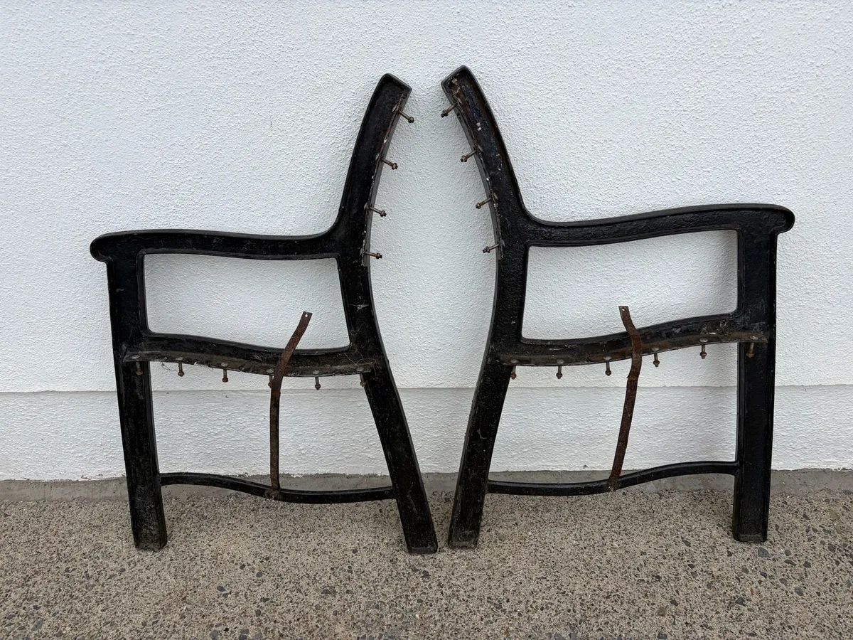 cast iron garden bench ends - Image 2