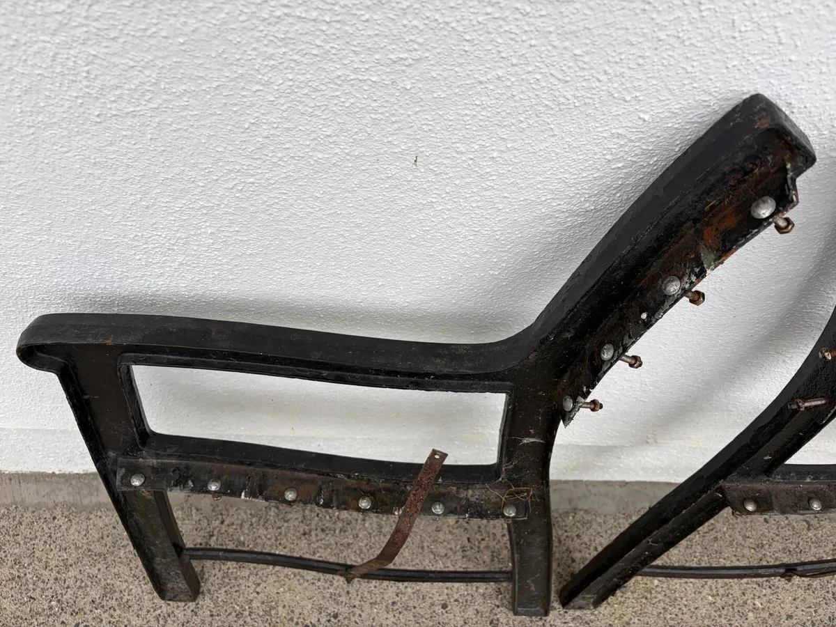 cast iron garden bench ends - Image 3