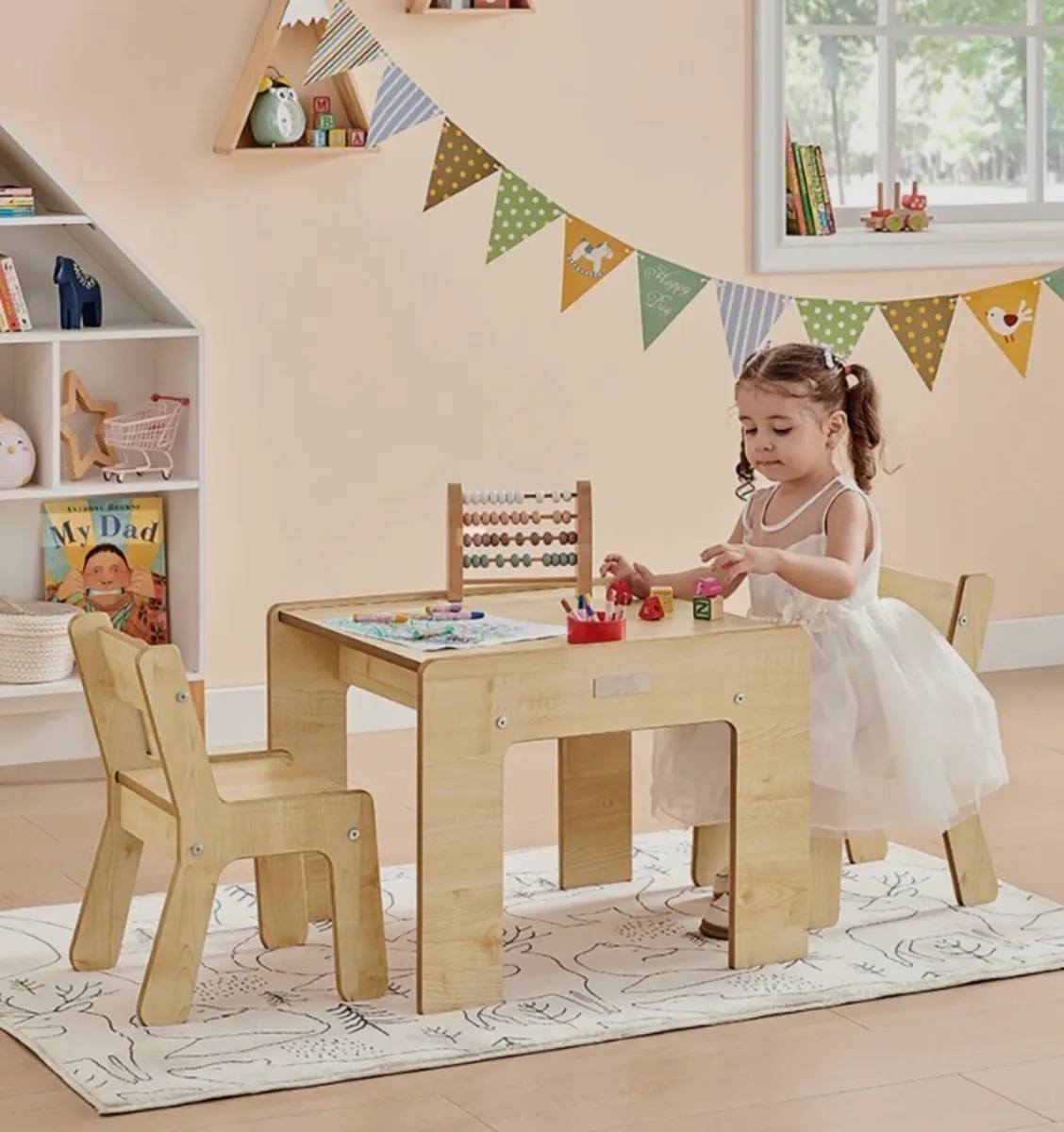 Toddler Table and Chairs - Image 2
