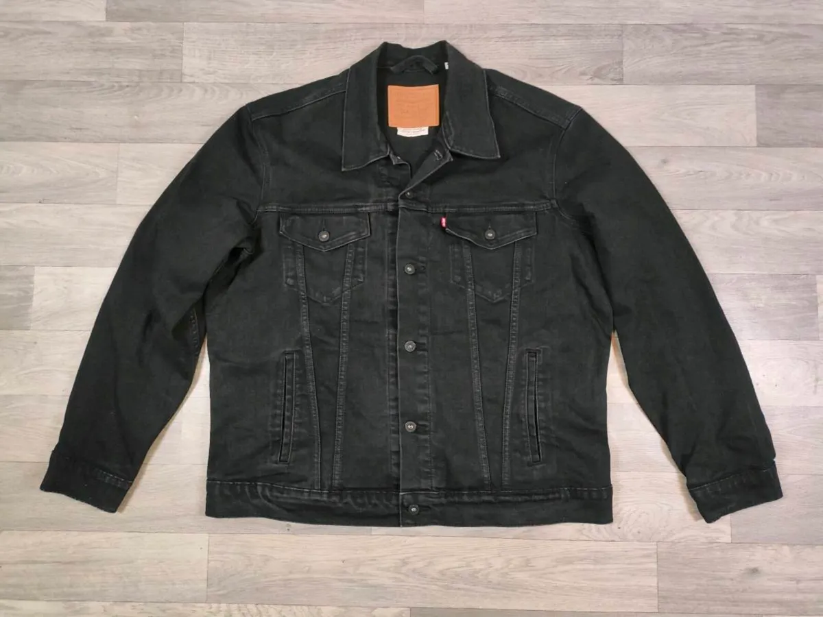 Levis Denim Trucker Jacket Mens XL - Image 1