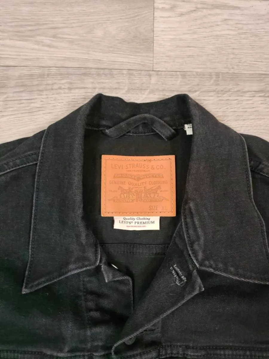 Levis Denim Trucker Jacket Mens XL - Image 3