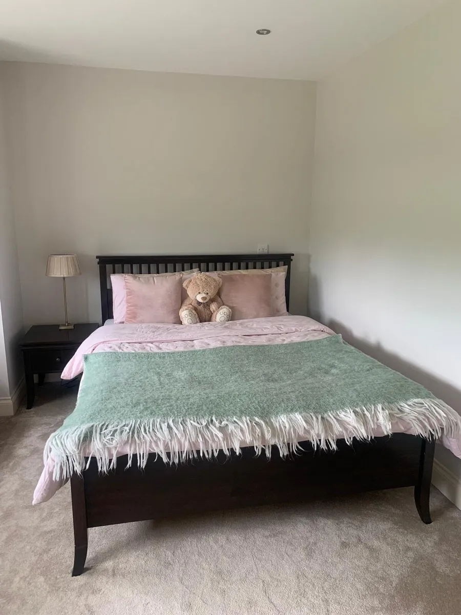 Bed Frame & Matching Locker - Image 1