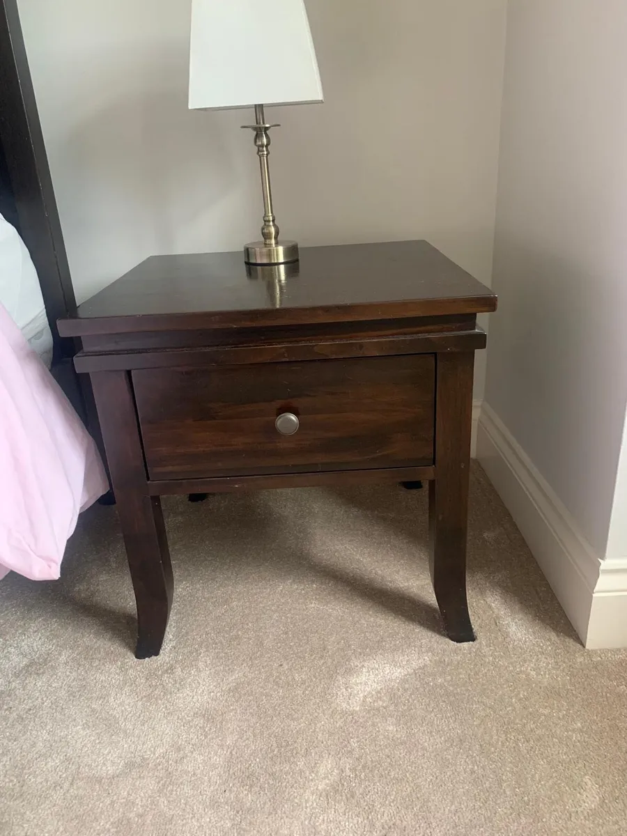 Bed Frame & Matching Locker - Image 2