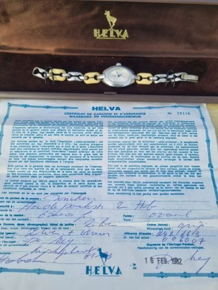 Women's silver Swiss watch Helva (Helvetia) - Image 2