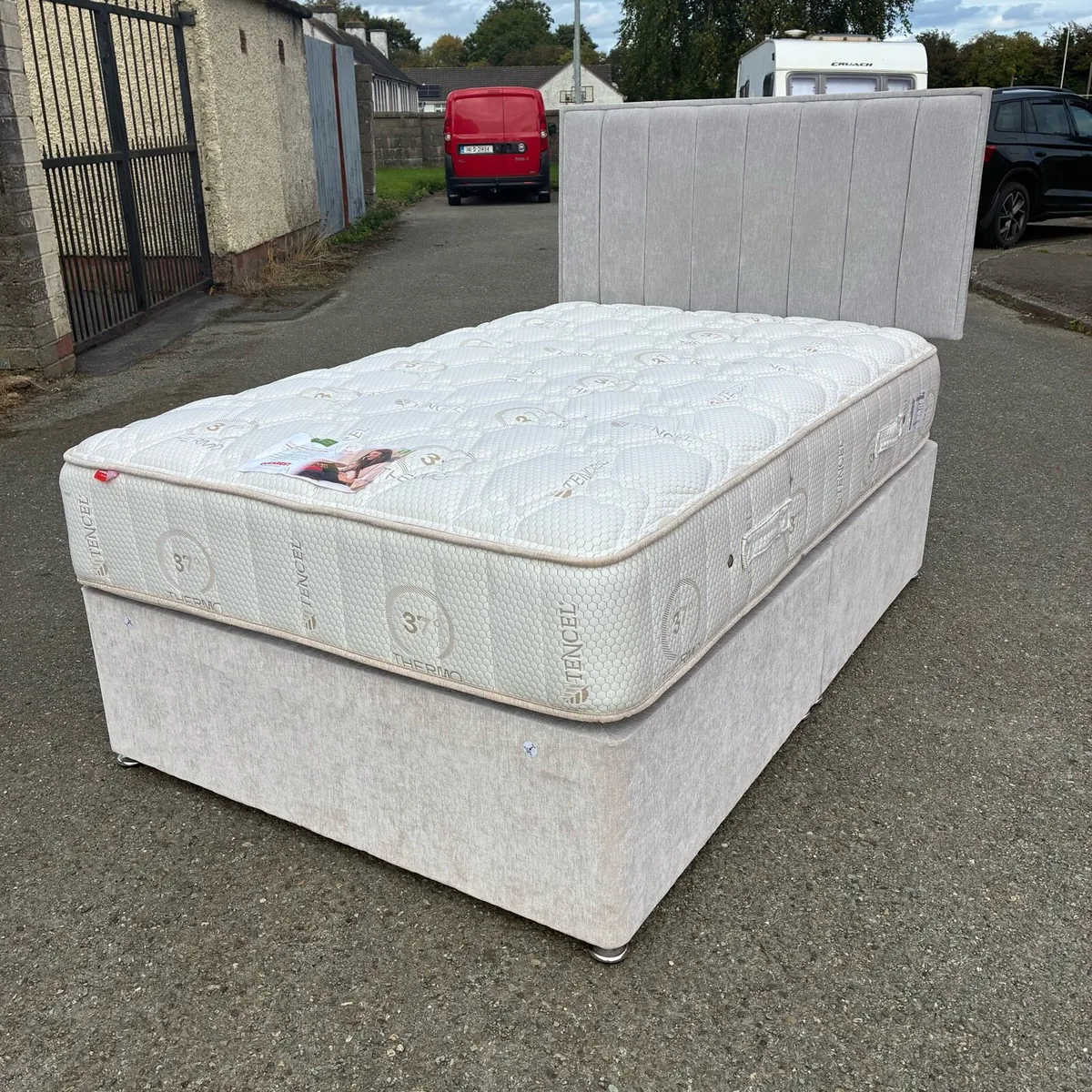 Fabulous New 4ft Small Double king koil Bed - Image 3