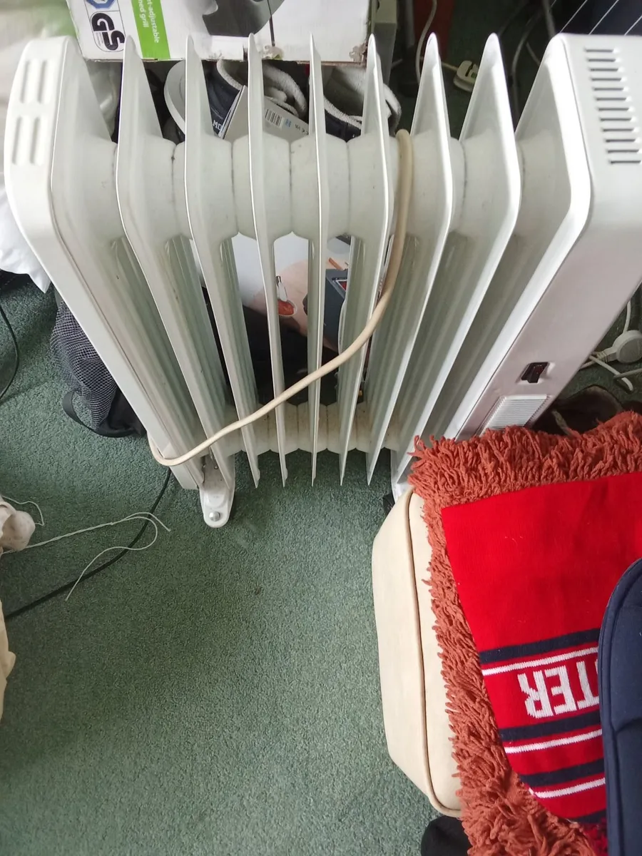Electric oil heater in new condition