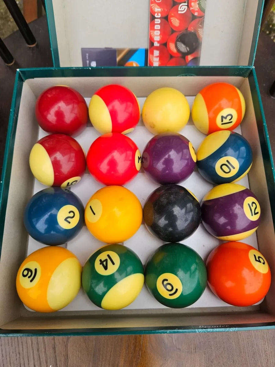 Aramit Pool Balls - Image 1
