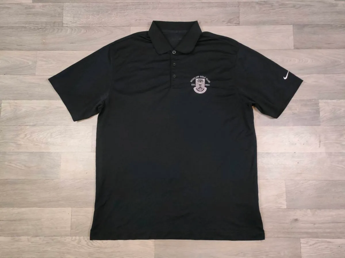 Nike Wicklow Golf Club Polo Shirt Mens XL - Image 1