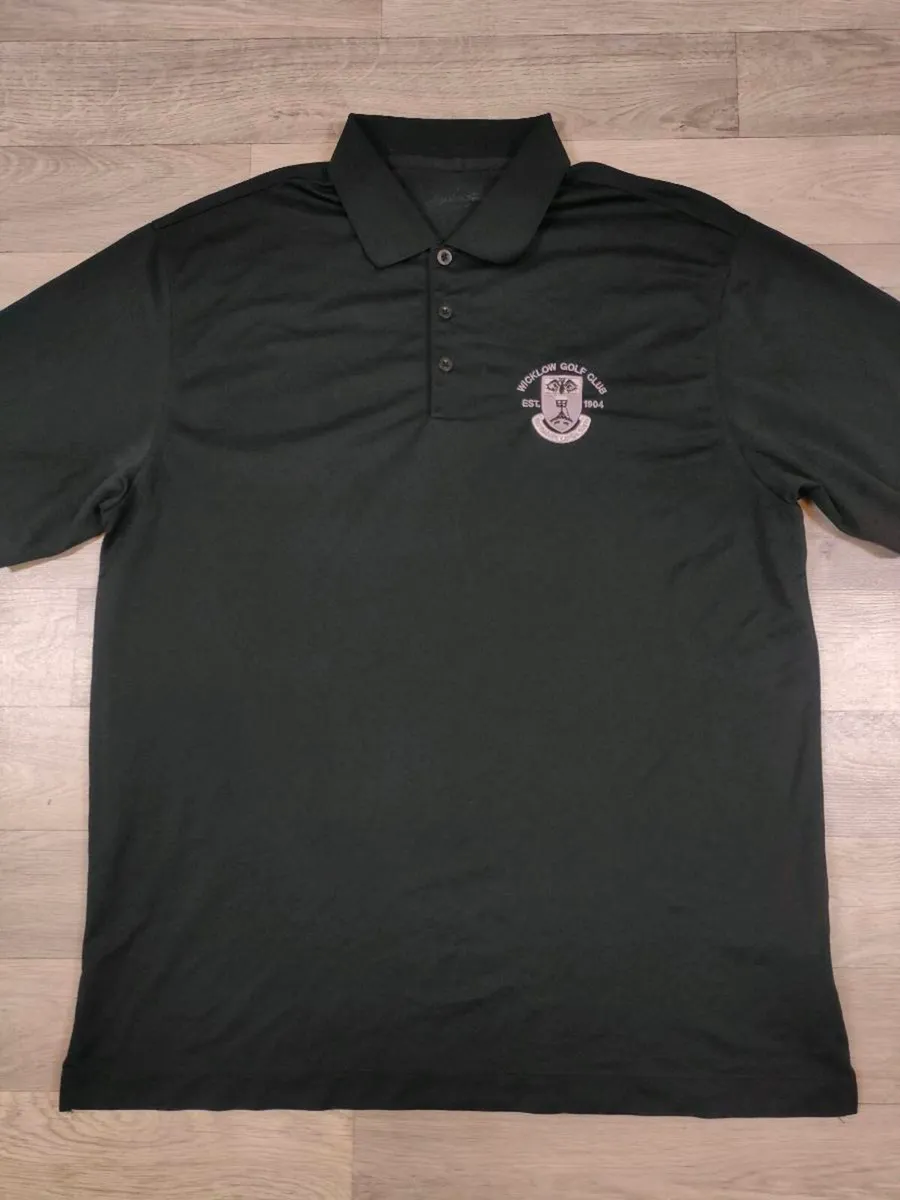 Nike Wicklow Golf Club Polo Shirt Mens XL - Image 2