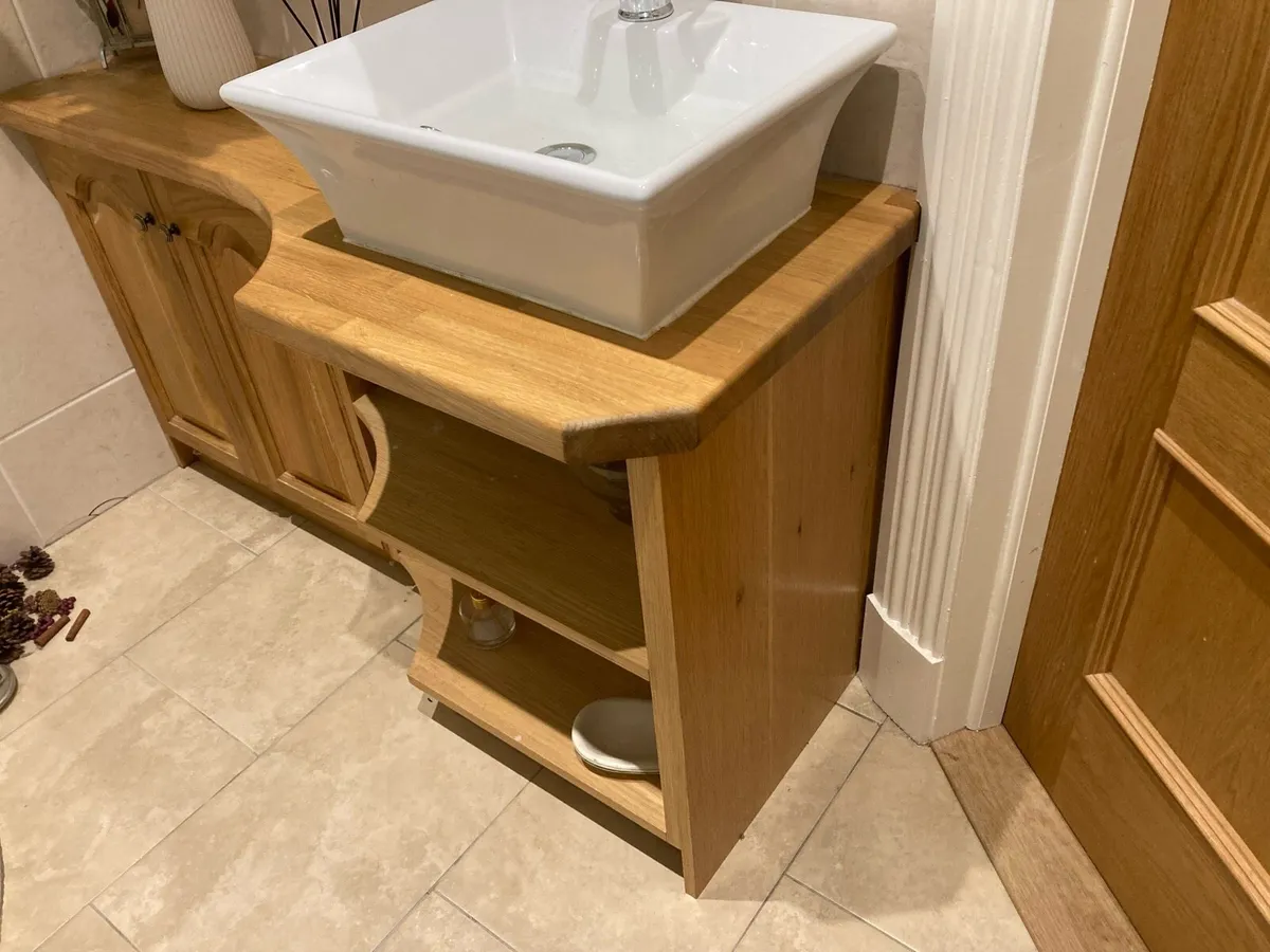 Wash hand basin and unit - Image 2