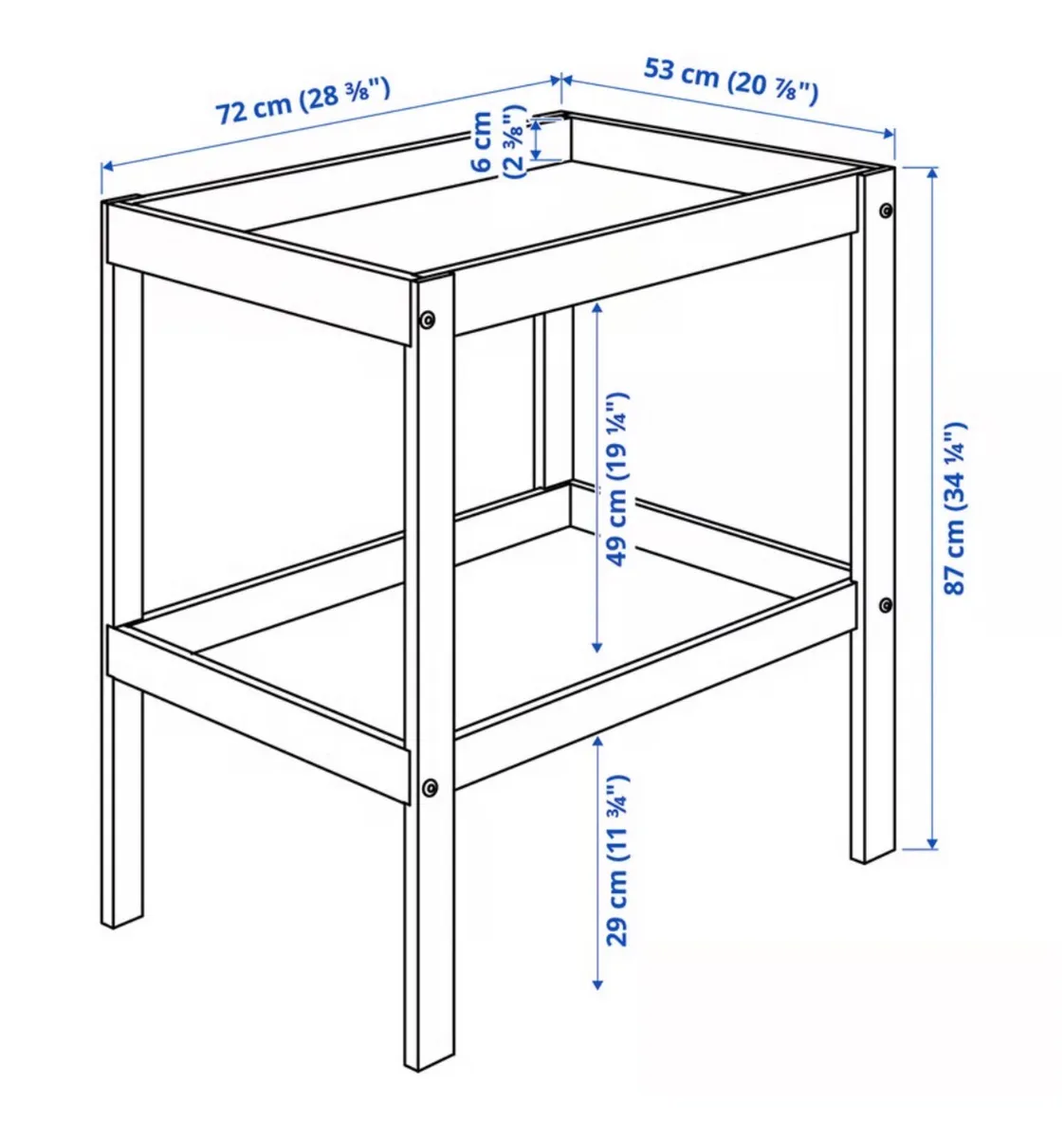 IKEA Sniglar Change Table - Image 2