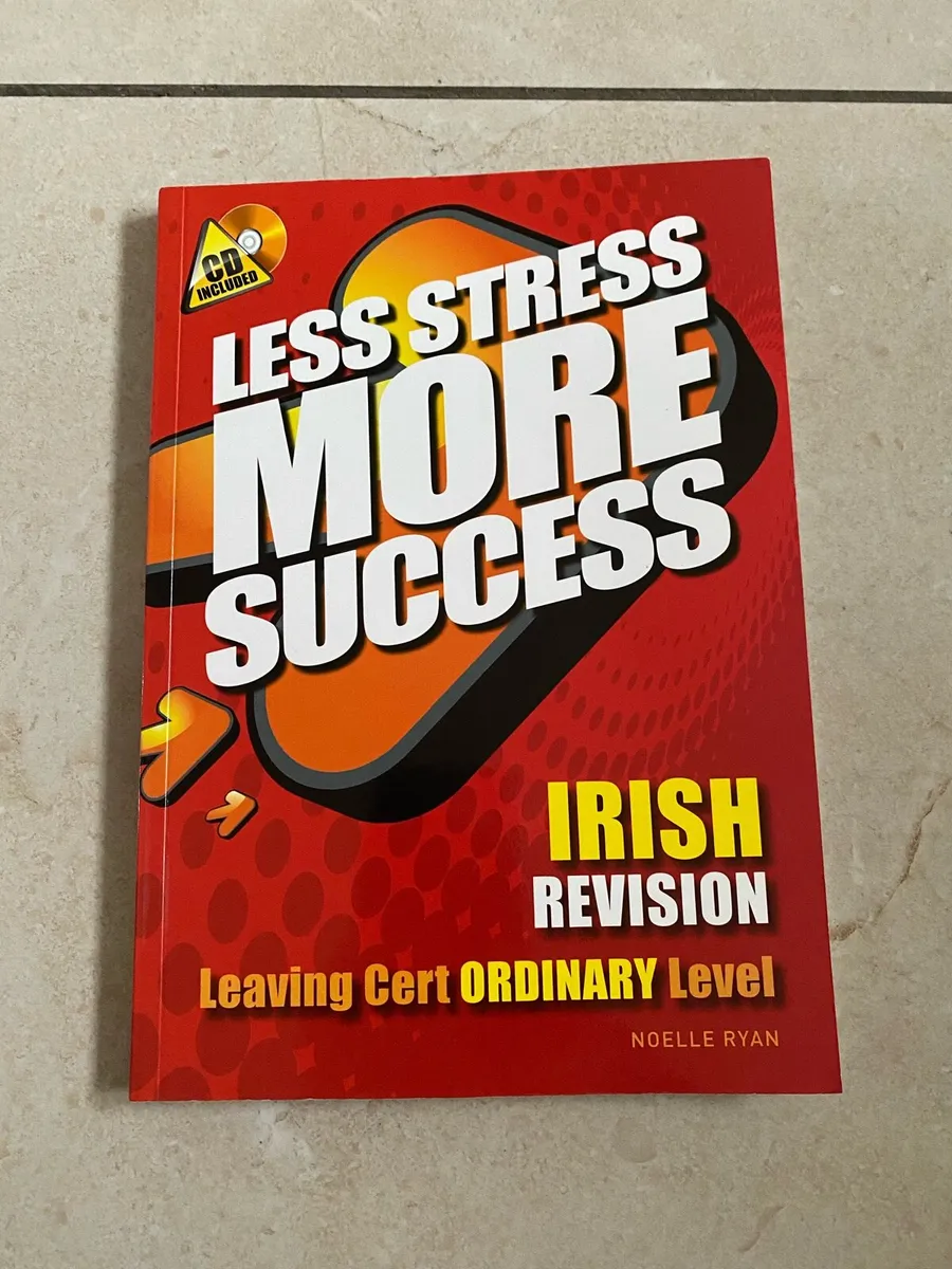 Less Stress… Irish Revision Learning Cert Ordinary - Image 1