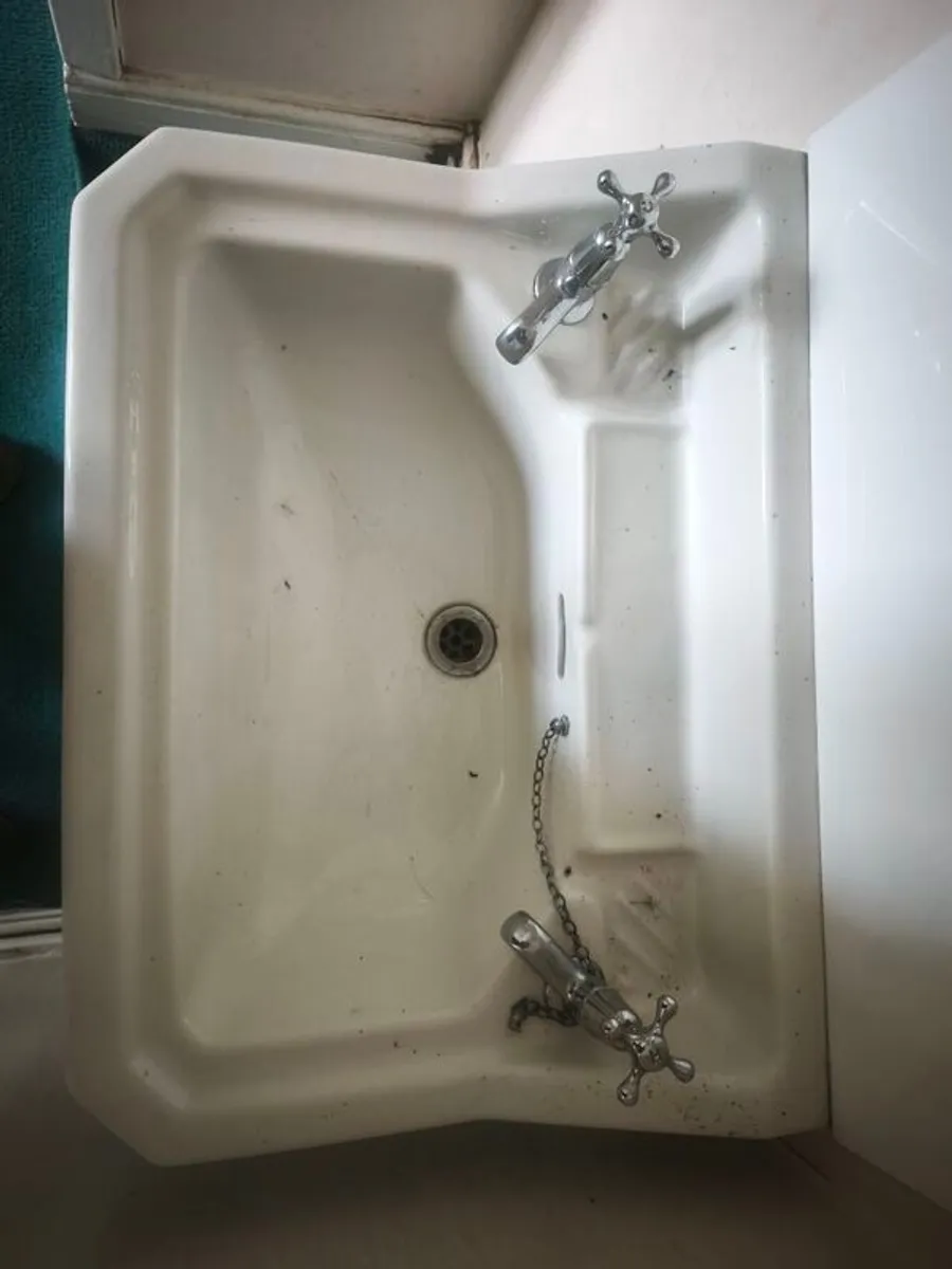 Vintage Pedestal Sinks - Image 2