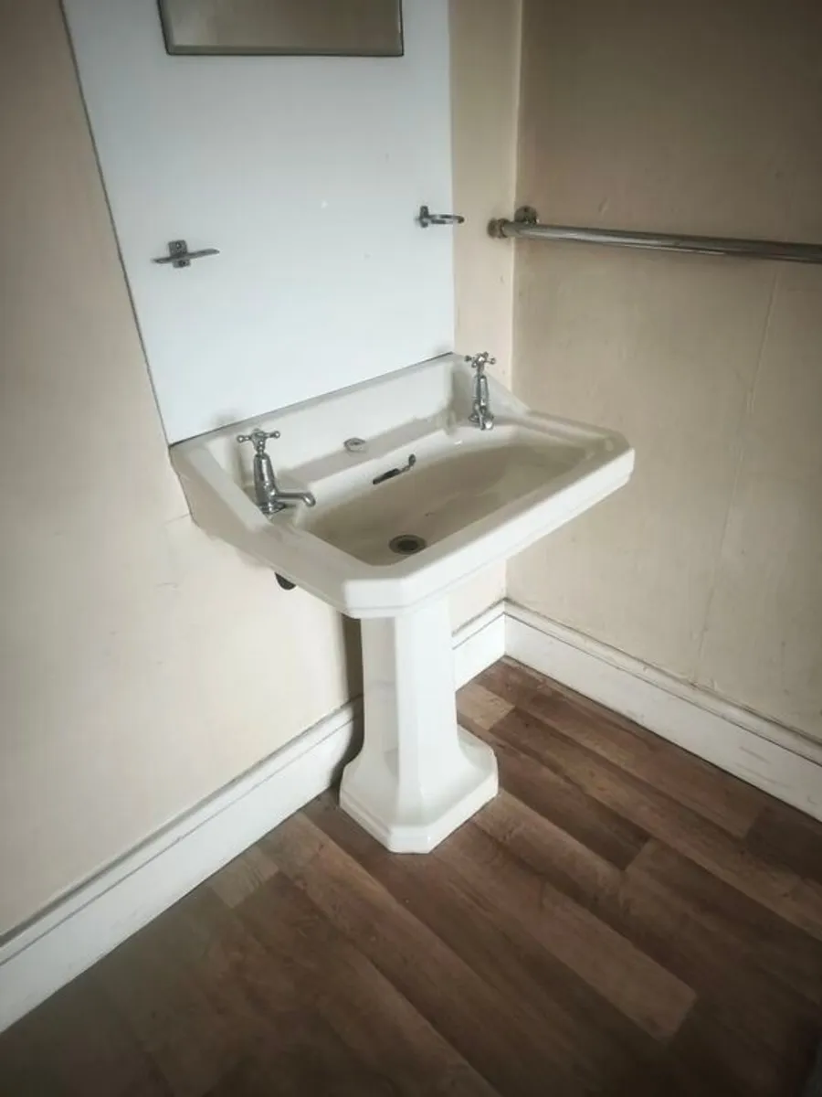 Vintage Pedestal Sinks - Image 3