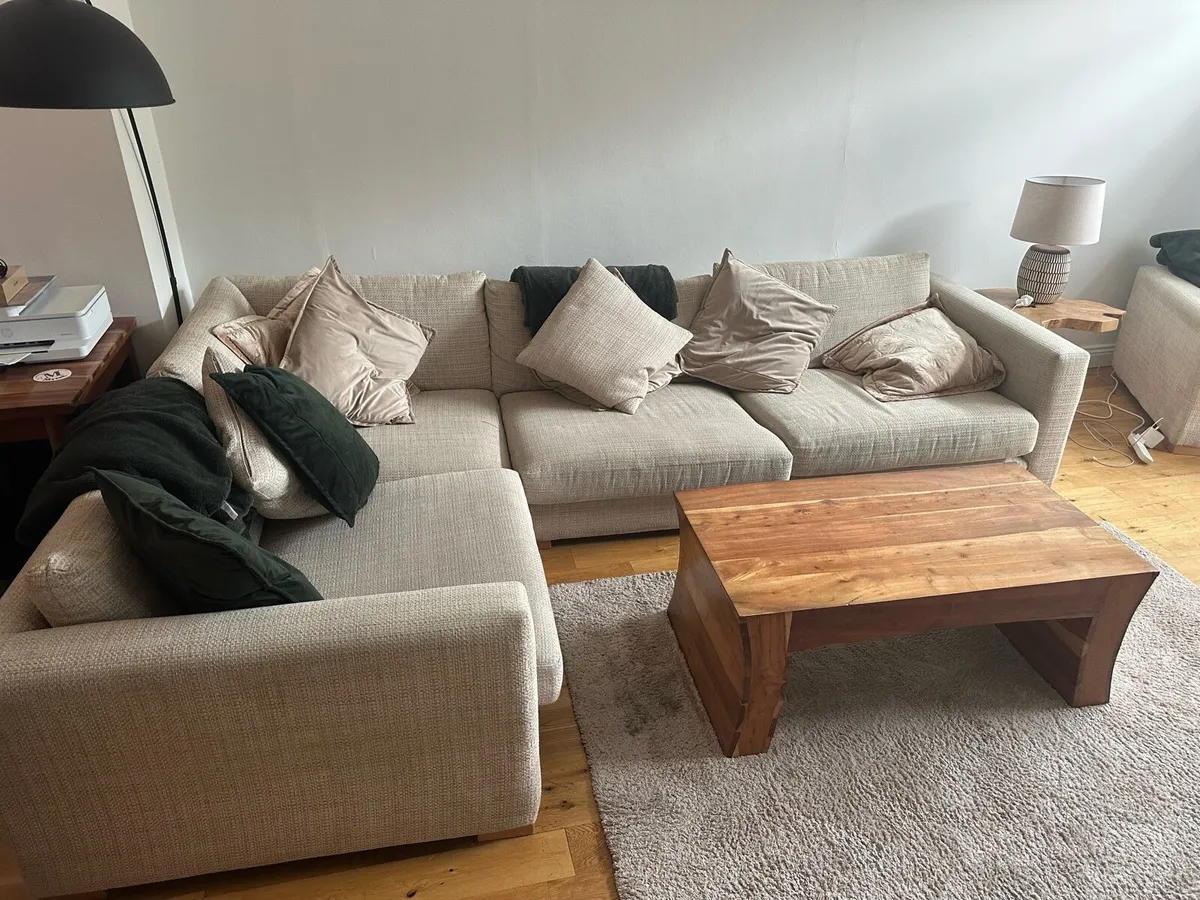 Sofa, Chair and table - Image 1