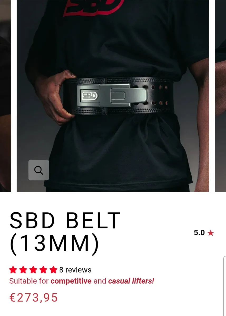 Weightlifting Belt - Image 3