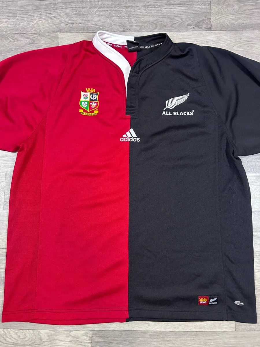 Vtg 2005 British & Irish Lions All Blacks Jersey - Image 2