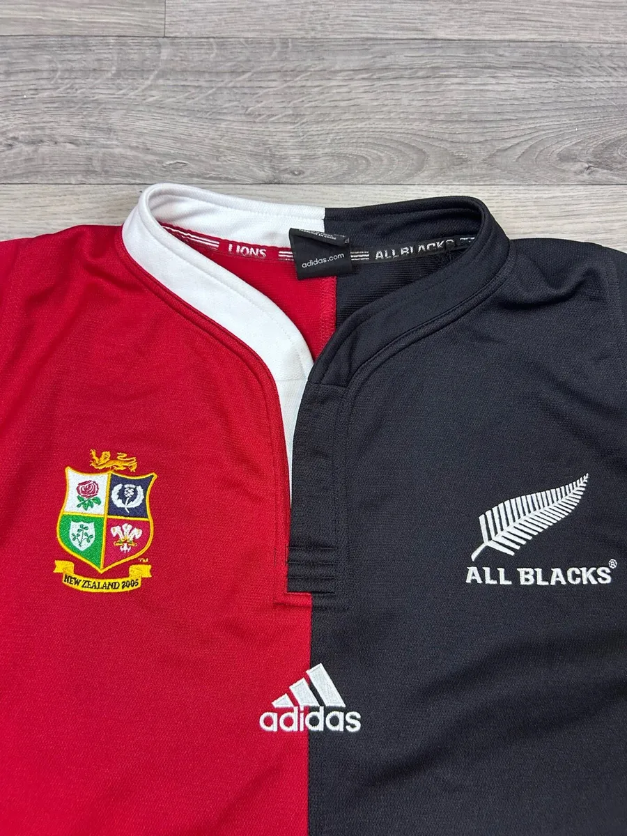 Vtg 2005 British & Irish Lions All Blacks Jersey - Image 3