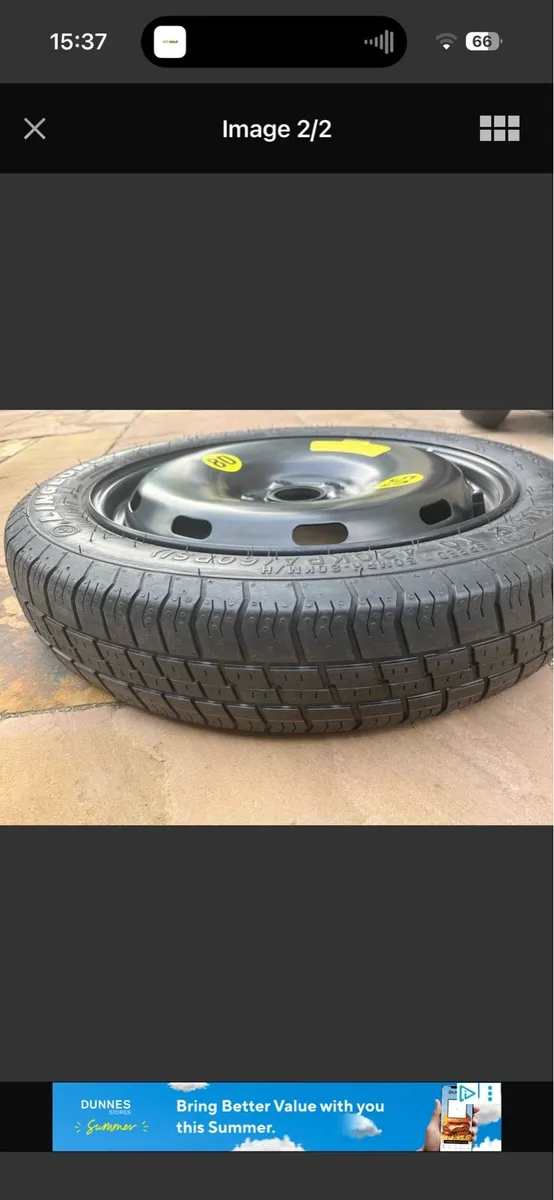 Space saver wheel 17” VW Passat - Image 1