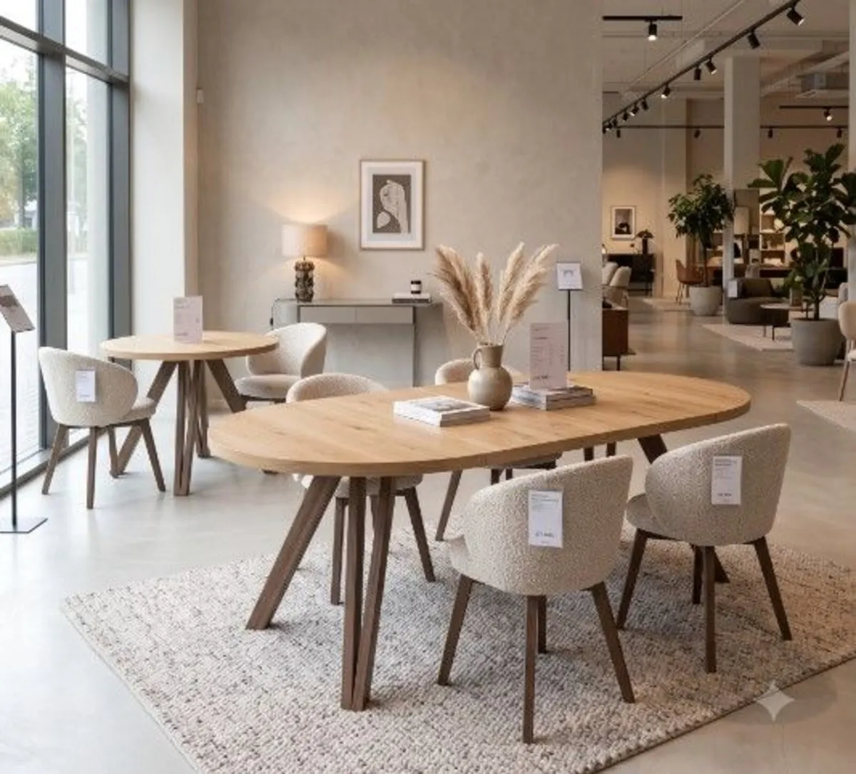 Sova Extendable Round Dining Table - Image 1