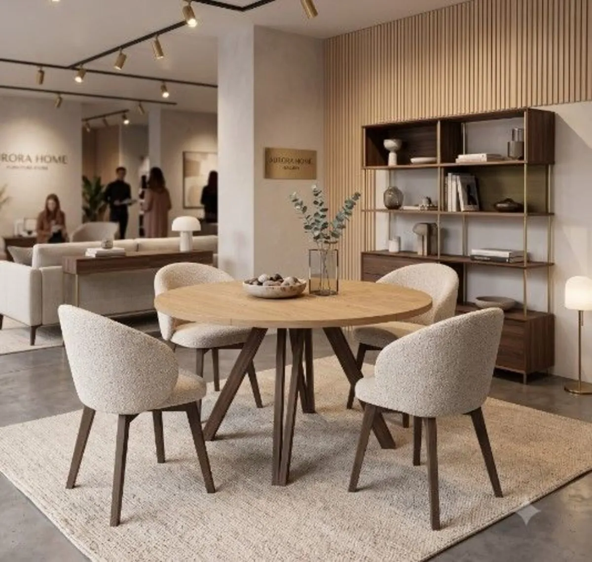 Sova Extendable Round Dining Table - Image 3