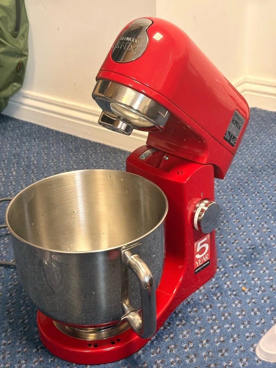 Kenwood kMix 5L Bold Red Stand Mixer - Image 1