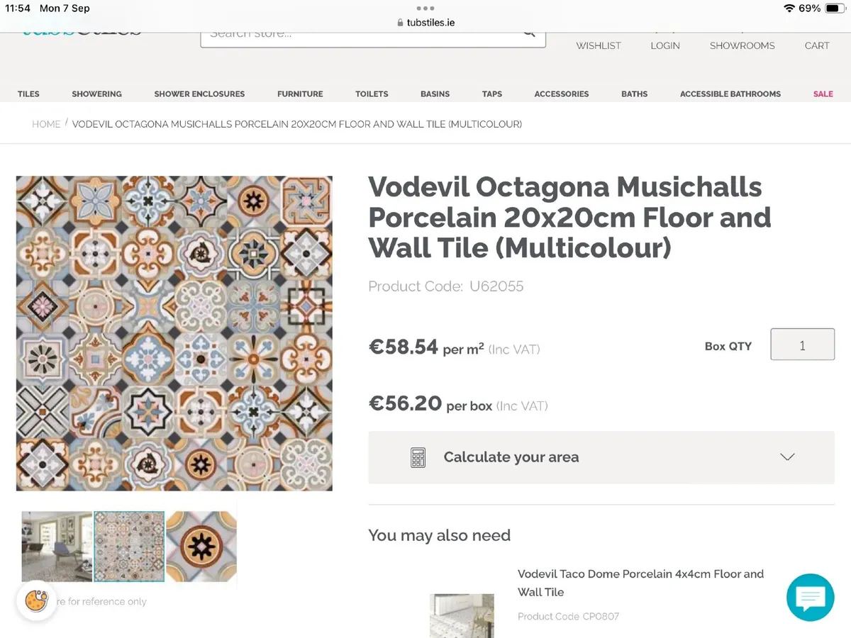 Tiles for sale Approx 6.5 metres - Image 4