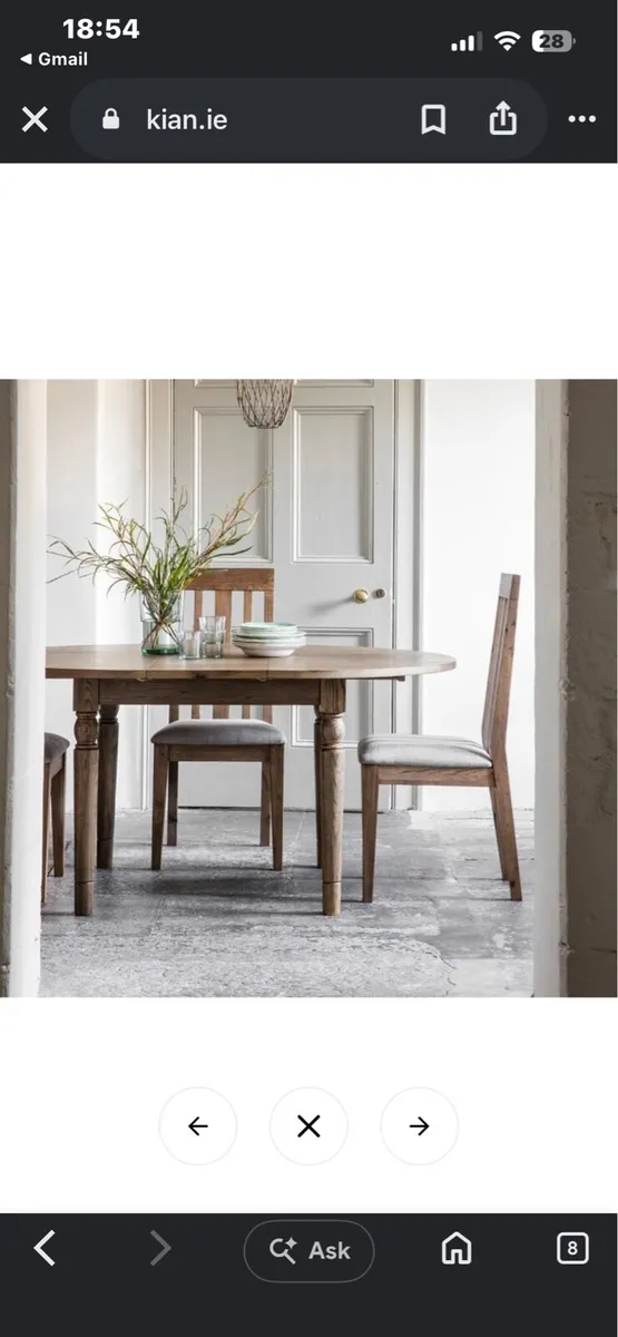 Dining table extendable - Image 2