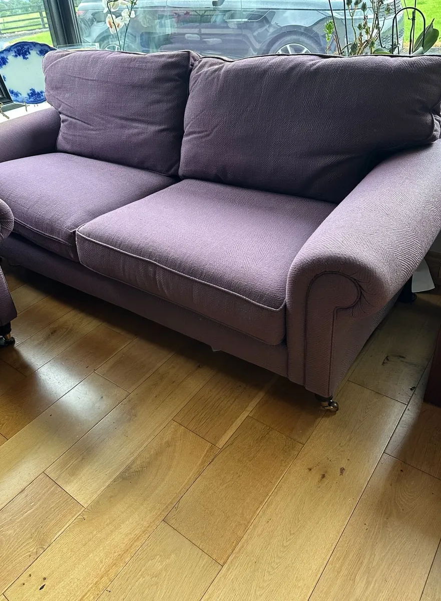 Laura Ashley 2 seater and 3 seater Couch - Image 2