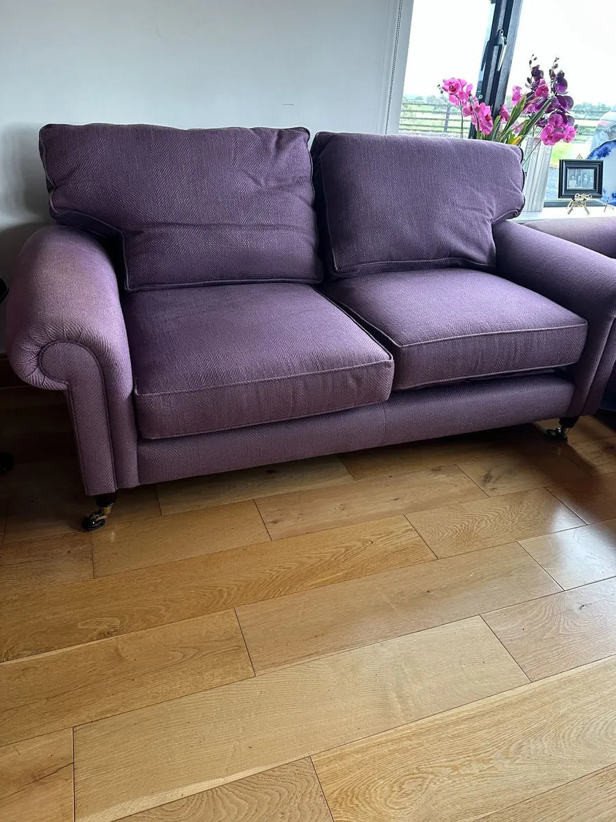 Laura Ashley 2 seater and 3 seater Couch - Image 4