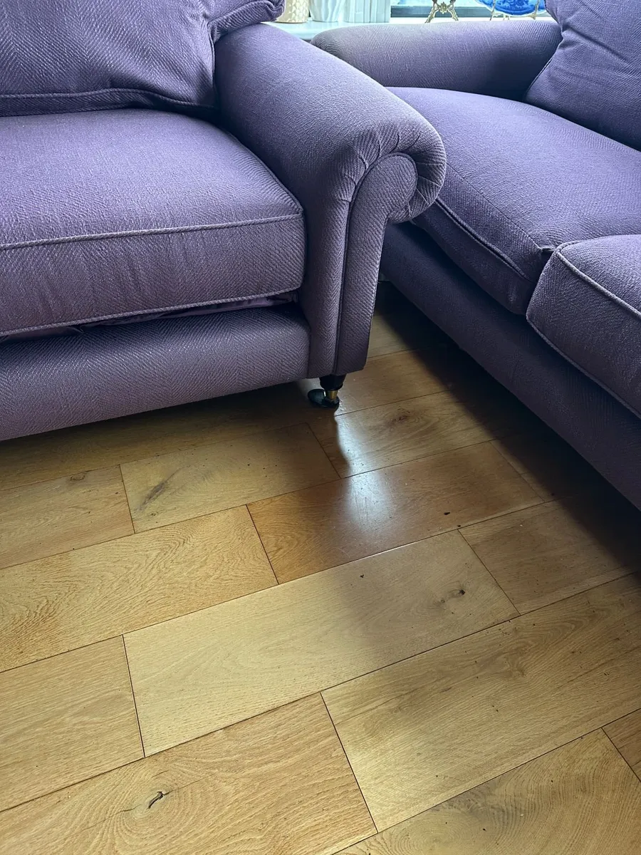 Laura Ashley 2 seater and 3 seater Couch - Image 3