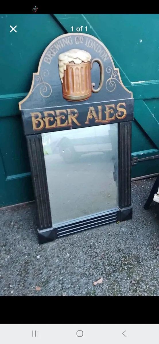 Bar mirror
