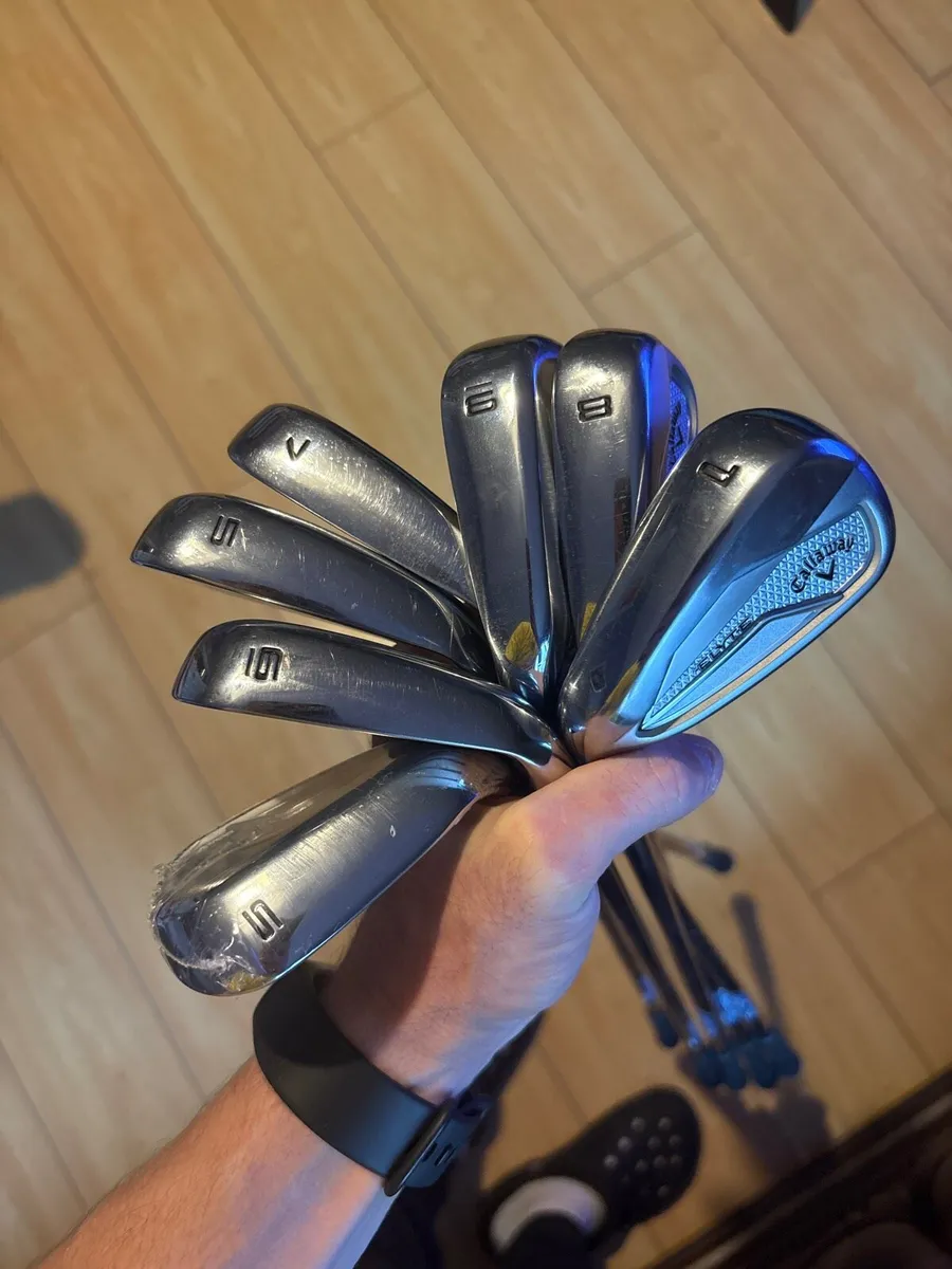 Left Handed Callaway Elyte irons - Image 4