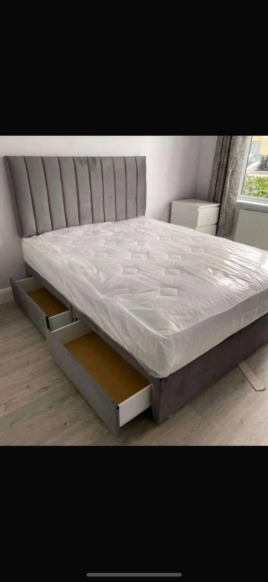 Brand new bed and mattress