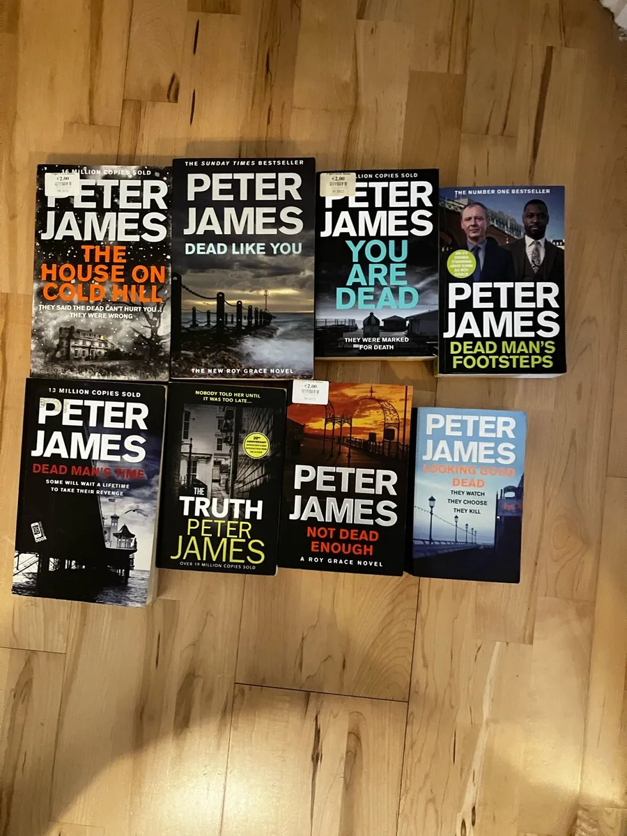 8 Peter James Novels