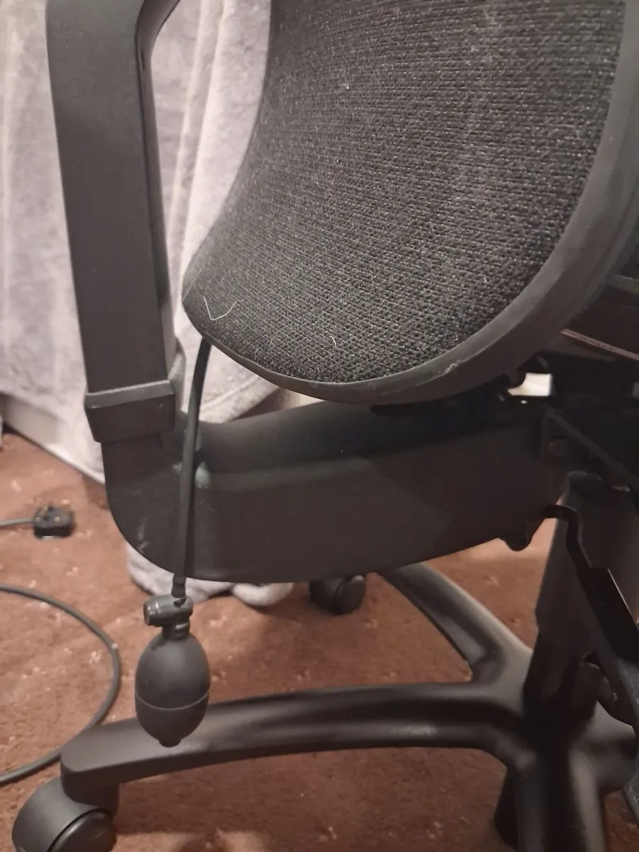 Desk and chair