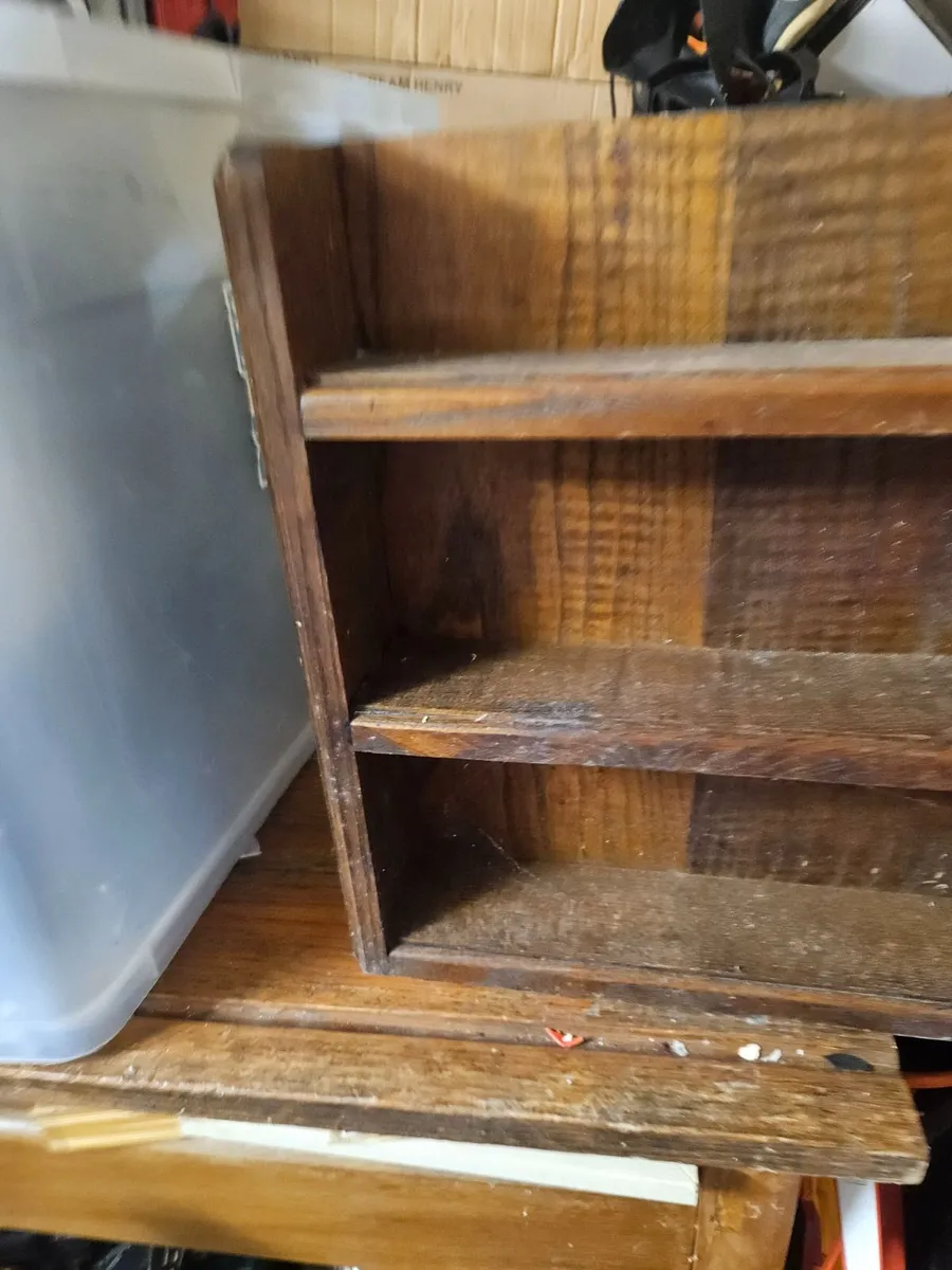 Vintage Wooden Shelf - Image 2