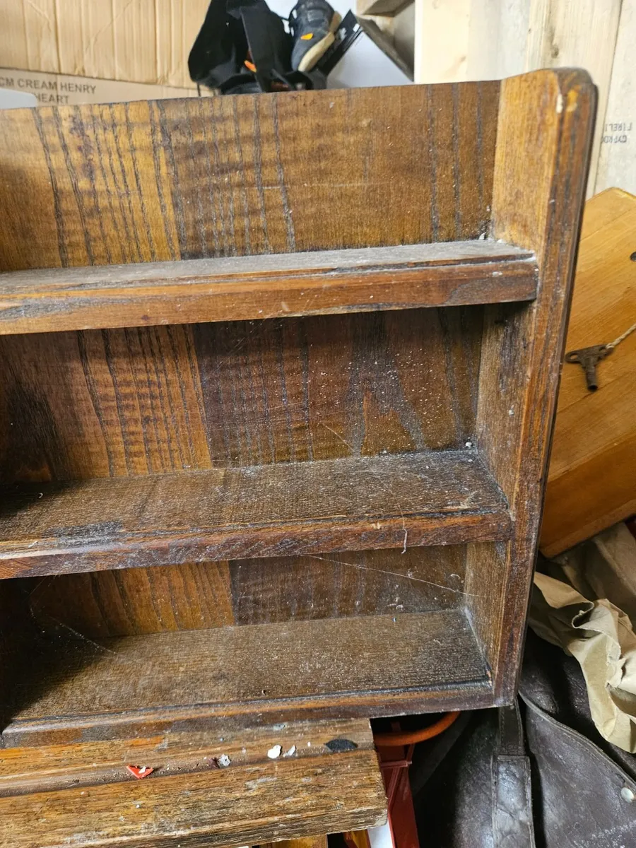 Vintage Wooden Shelf - Image 3