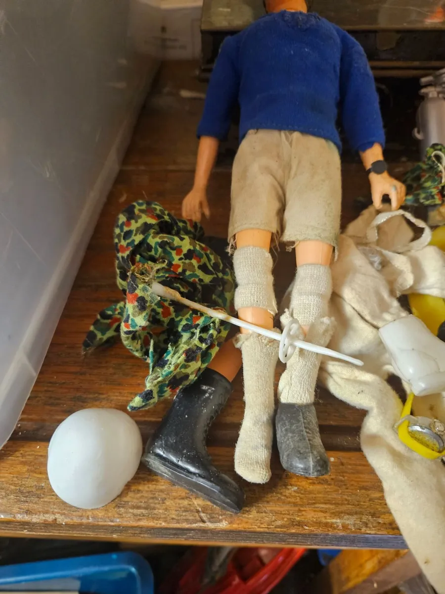Vintage Knock off Action Man 1970's - Image 2