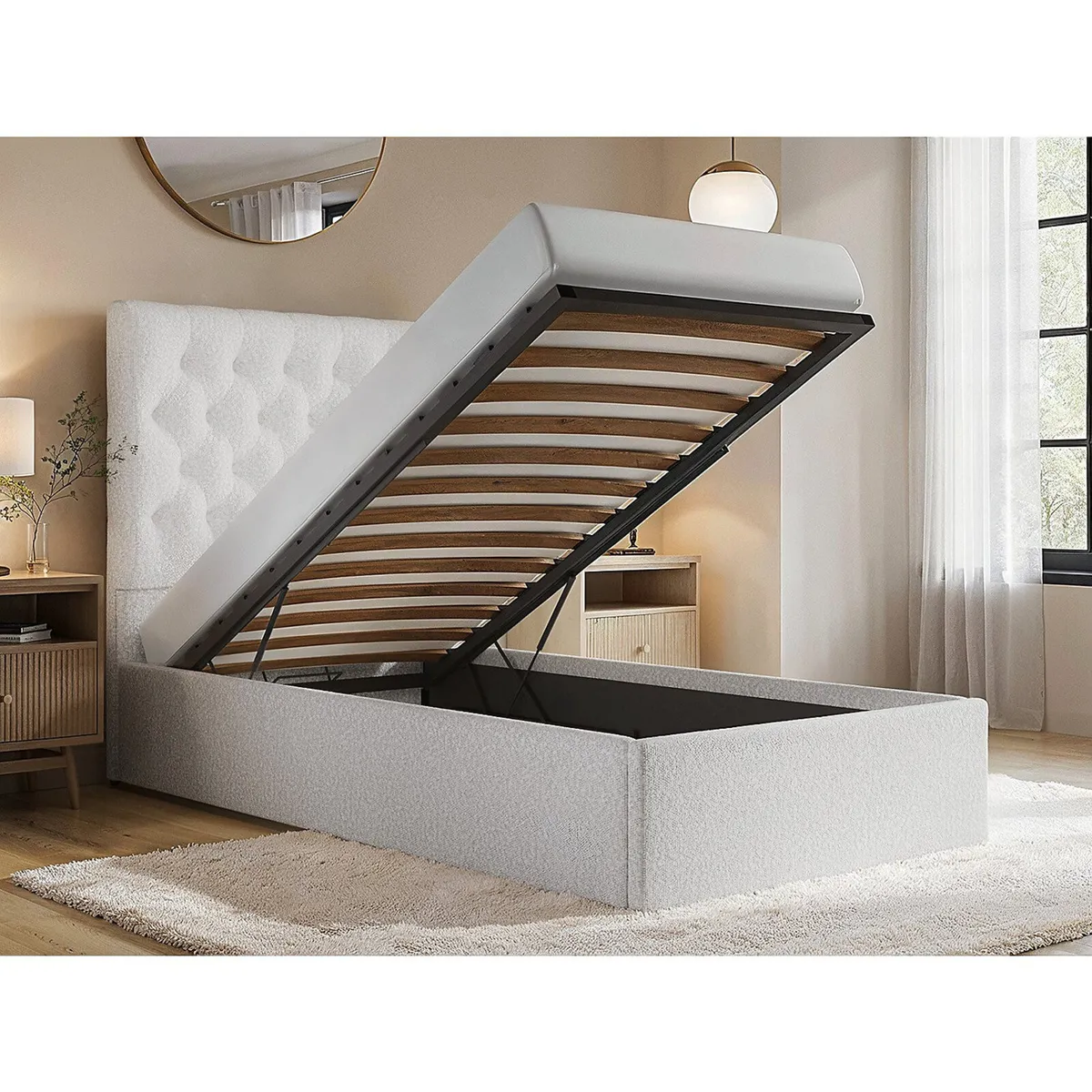 Single  ottoman bed - Image 2