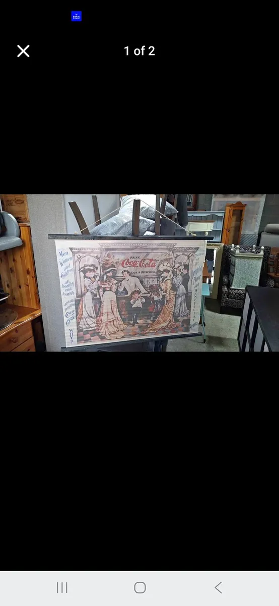 Coke canvas prints