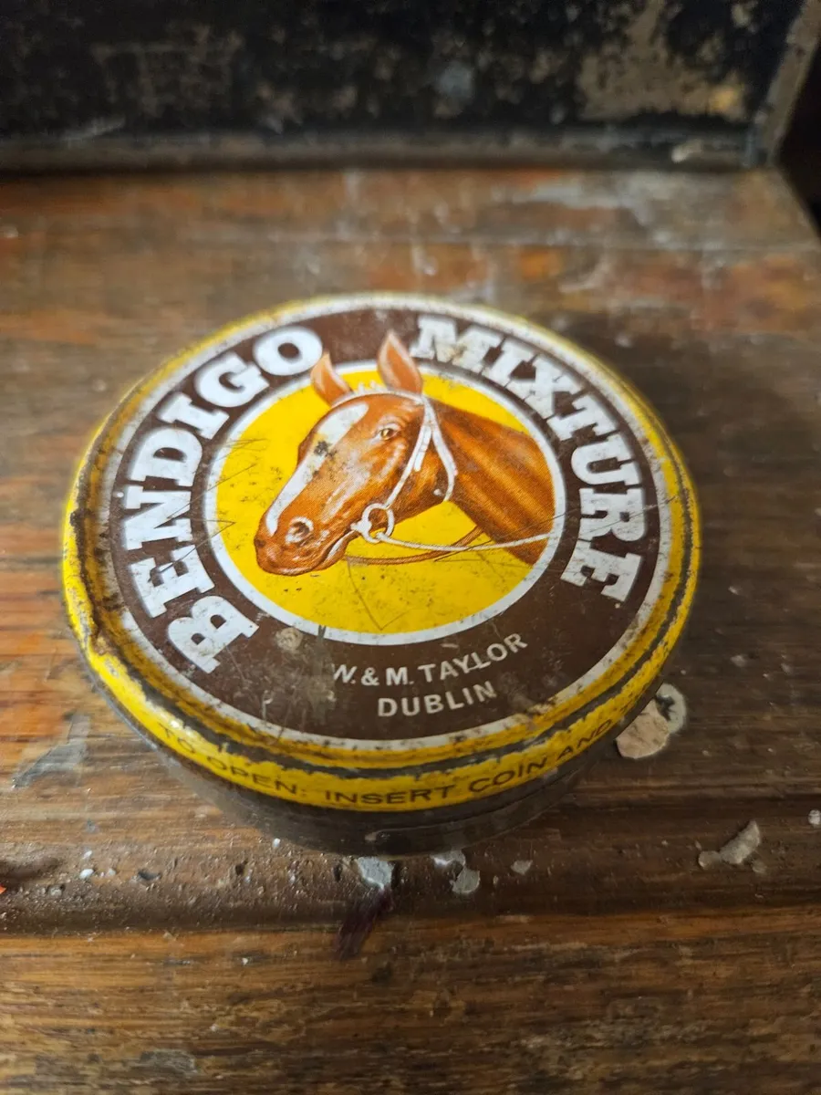 Vintage Bendigo Mixture W&M Taylor Tin Dublin - Image 2