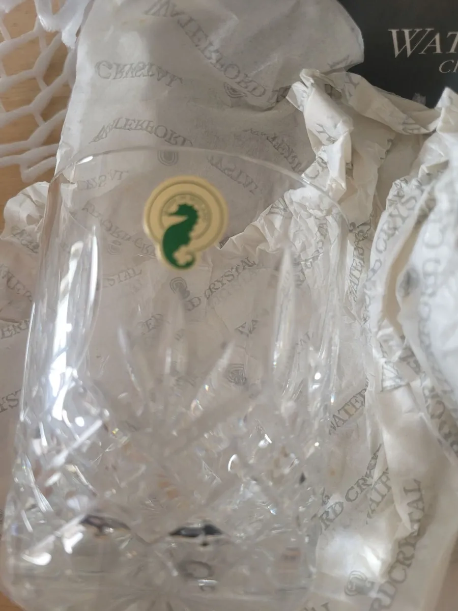 Waterford Crystal Whiskey Glasses x 4 - Image 2