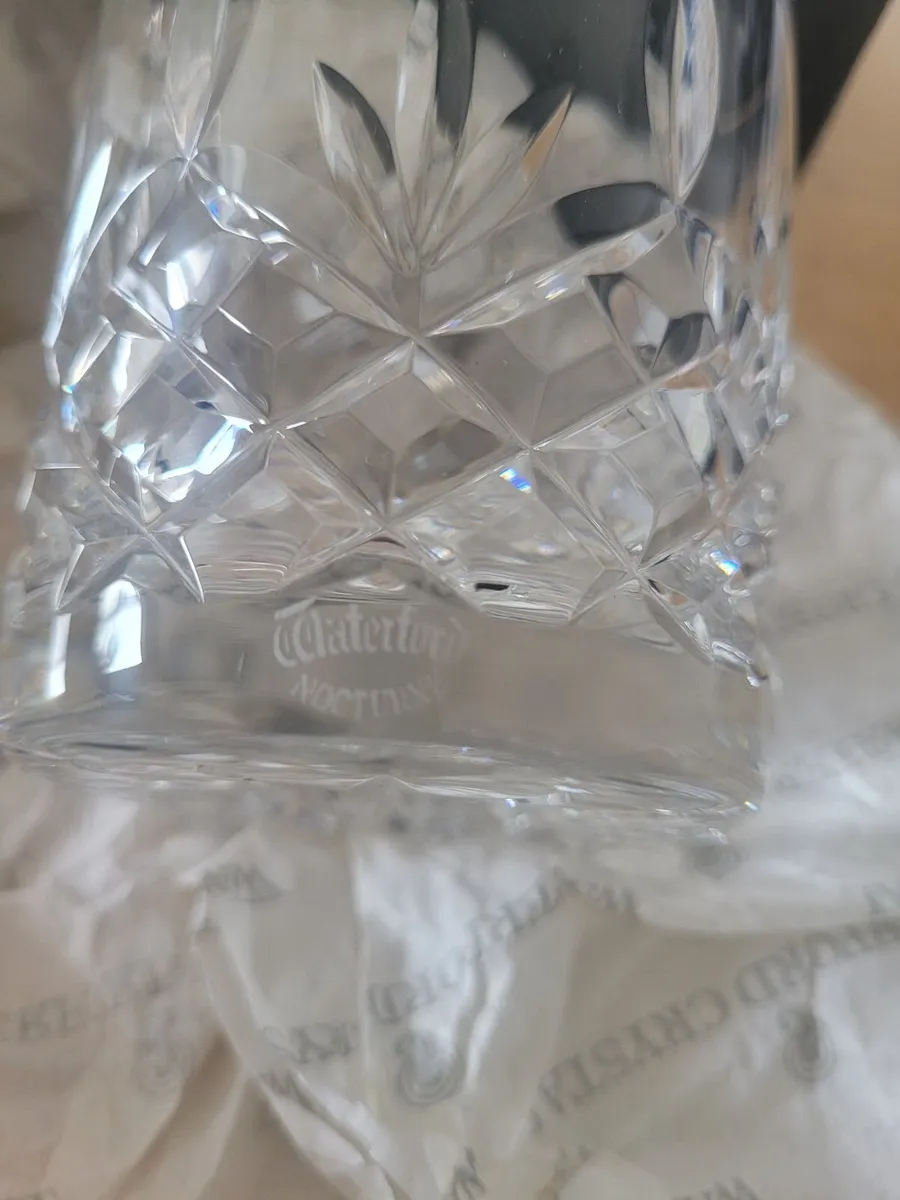 Waterford Crystal Whiskey Glasses x 4 - Image 4