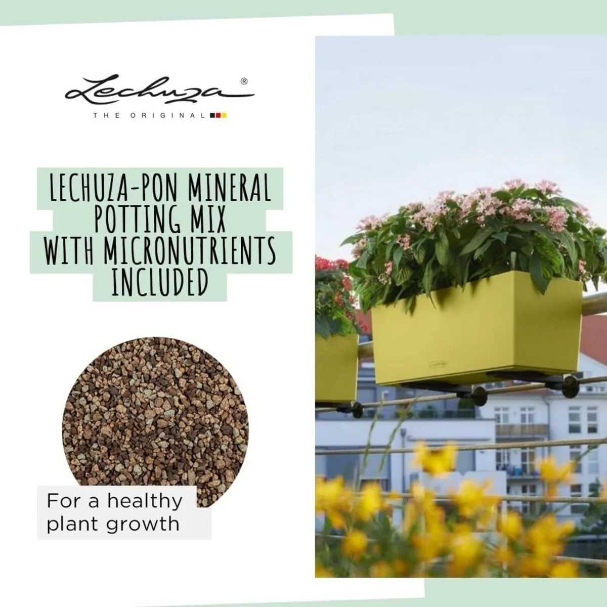 Self Watering Plant Pots Balconera Colour - Image 4
